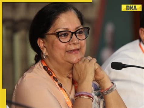 Rajasthan Assembly Elections 2023 Bjp S Vasundhara Raje Wins Jhalrapatan Seat Secures 1 38 831