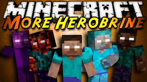 Minecraft Mod Showcase MORE HEROBRINE YouTube