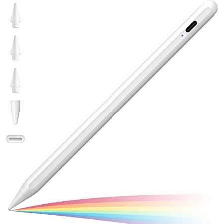 Cisteen Pro Pencil For Ipad With Led Indicators Tilt Sensor