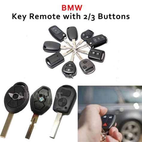 For BMW Car Key Remote With 2 Buttons 3 Buttons Key Casing E38 E39