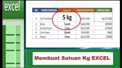 Cara Menghitung Tambah Di Excel - Microsoft