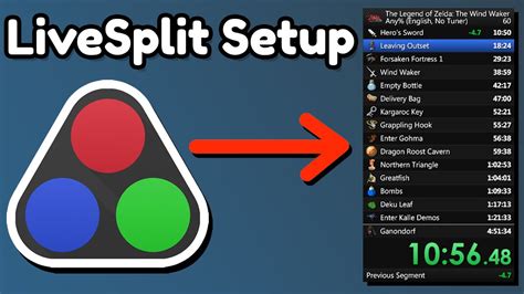 How To Set Up A Speedrun Timer LiveSplit Tutorial YouTube