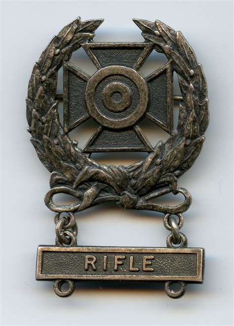 Army Sharpshooter Badge Rifle