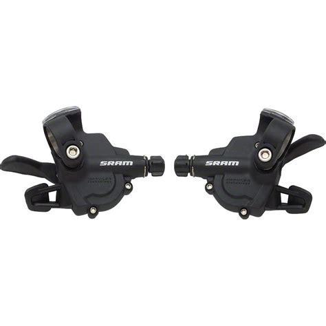 SRAM X4 8-Speed Trigger Shifter Set in Tree Fort Bikes Flat Bar Shifters