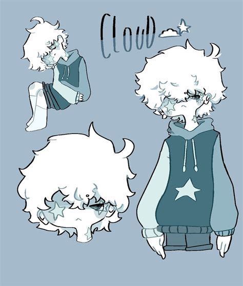 |Meet Cloud ️| | Anime character design, Character design, Cute drawings