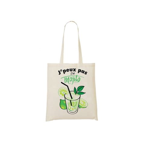 J Peux Pas Sac Tote Bag J Peux Pas J Ai Mojito