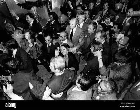 Prime Minister Indira Gandhi prepares for speech Stock Photo - Alamy