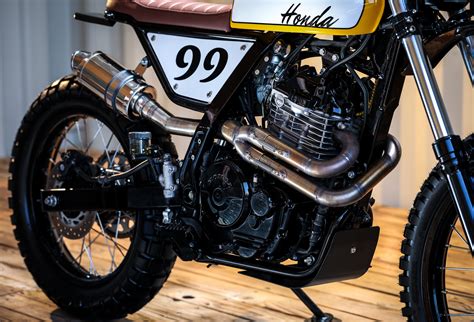 Honda Nx650 Street Tracker Cafe Racer Special Honda Nx 650 Dominator