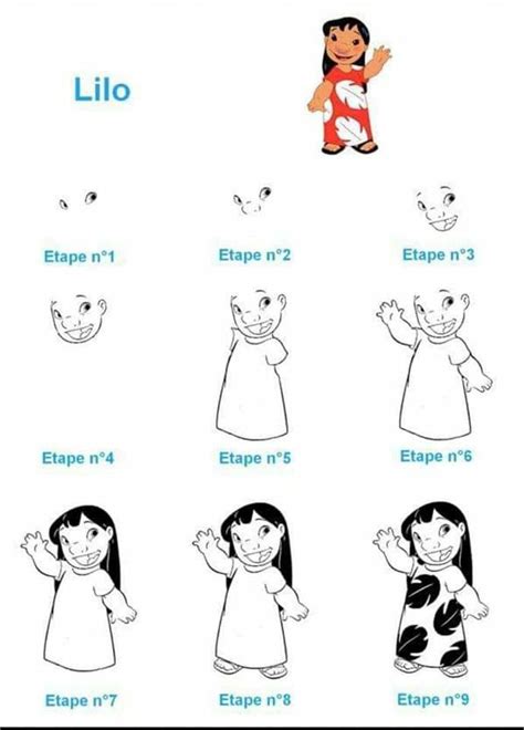 How To Draw Stitch From Lilo And Stitch Really Easy Drawing Tutorial