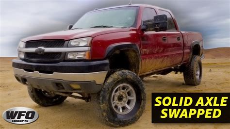 Solid Axle Swapped Duramax Youtube