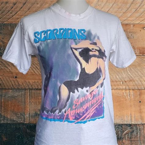 Scorpions Tour Shirt Etsy