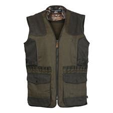 Gilet Chasse Homme Percussion Tradition Brode Percussion Kaki