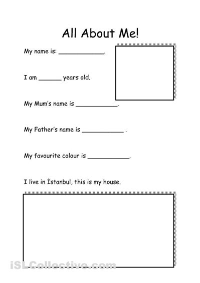 13 Self Introduction Worksheet Esl Free Pdf At