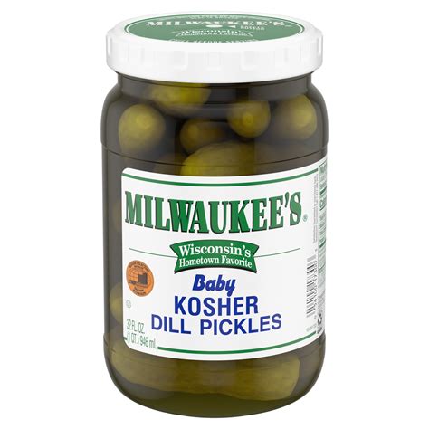 Milwaukee S Baby Kosher Dill Pickles 32 Oz Walmart