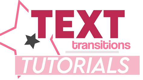 Text Transitions Alight Motion Tutorial Youtube