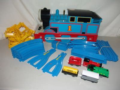 THOMAS GIANT SET Tomica 7404 Tomy Thomas the Train and Track with Trains Read | #410375240