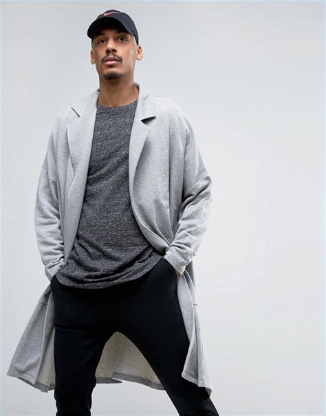 Asos Mens Oversized Longline Duster