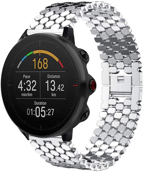 Polar Vantage M Stalen Vis Band Zilver Smartwatchbanden Nl