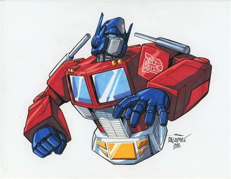 Optimus Prime By Scott Dalrymple Transformers Art Transformers