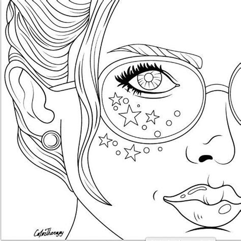 Beautiful Girl Coloring Pages