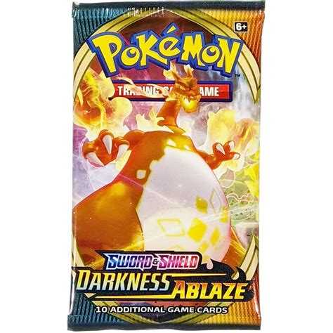 Sword And Shield Darkness Ablaze Charizard Vmax Cover Art Pokemon Trading Card Game Booster