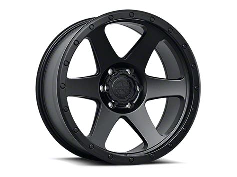 American Outlaw Wheels Ram 1500 Sidewinder Satin Black 5 Lug Wheel 20x9 10mm Offset 131 2985b