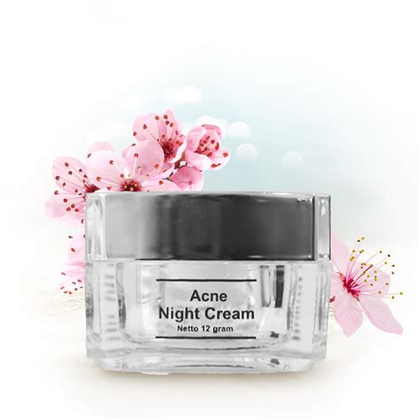 Acne Night Cream Ms Glow Homecare