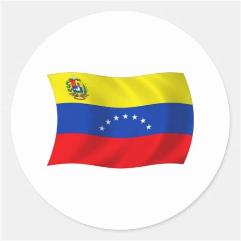 Venezuela Flag Sticker Zazzle