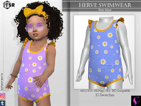 The Sims Resource Herve Swimwear