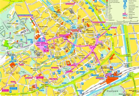 Erfurt tourist map - Ontheworldmap.com