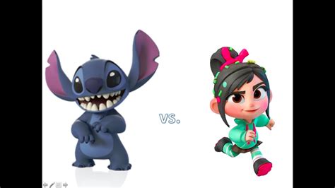 Infiniwars Stitch Vs Vanellope Youtube