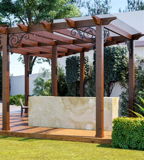 Kiosko India Pergola 3 Kiosko India