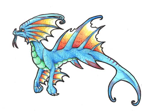 Sea Dragon by Anais-thunder-pen on DeviantArt