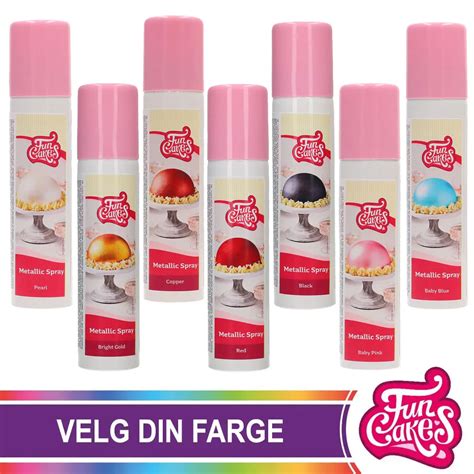 FunCakes Metallic Spray 100 Ml Konditorhuset