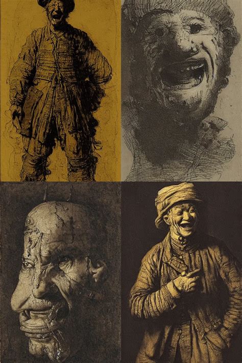 Laughing Soldier With Many Scars By Rembrandt Stable Diffusion