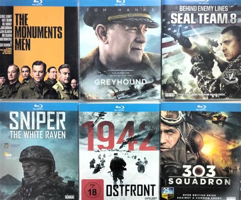 Region Free Blu Ray Movies 15 Each The Monuments Men Greyhound