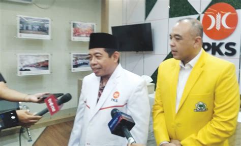 Golkar Dan Pks Bertemu Beri Sinyal Peluang Koalisi Pilkada Jakarta