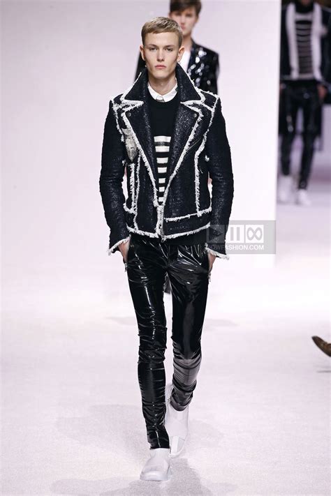 Balmain Homme Menswear Fall Winter Paris Nowfashion