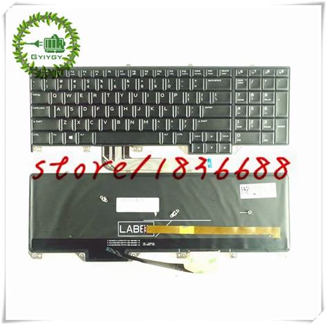 Gyiygy Keyboard For Dell Alienware M R R Laptop Keyboard