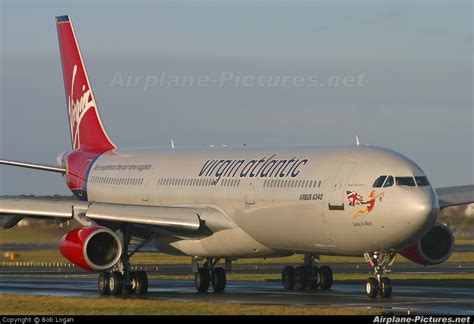 G Vbus Virgin Atlantic Airbus A At Prestwick Photo Id