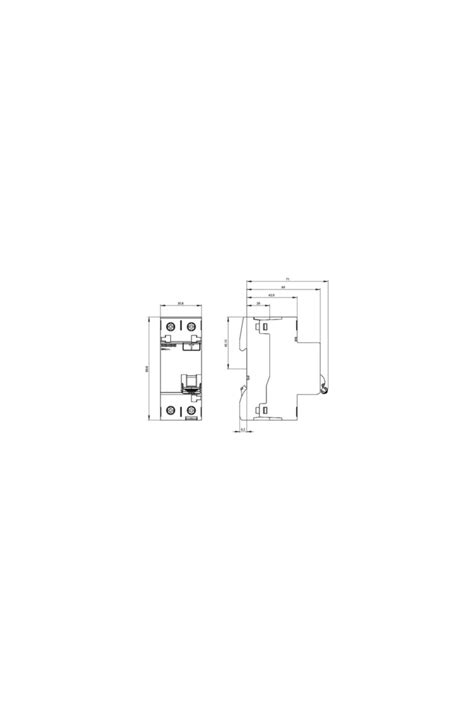 Siemens 5sv4314 0 40a 30ma 230v Faz nötr Kaçak Akım Koruma Rölesi