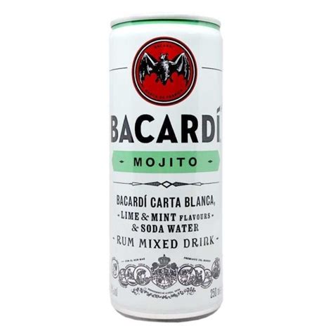 Bacard Mojito Ml Rum Mixed Drink