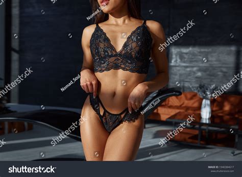 Slim Female Body Sexy Lingerie Side Stock Photo 1940384617 Shutterstock
