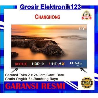 Jual Changhong Google Tv H Pro Led Tv Inch Uhd K Hdr Frameless