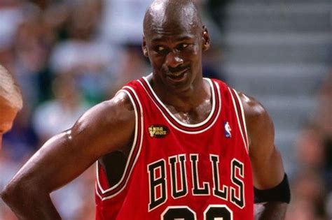 Michael Jordan Camisa Do Chicago Bulls No Jogo Contra O Utah Jazz