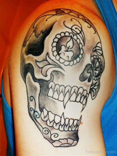 Candy Skull Tattoo - Tattoos Designs