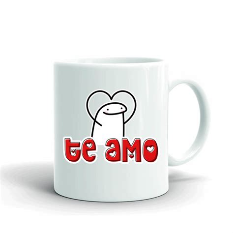 Caneca Namorados Flork Meme Casal Te Amo Elo7