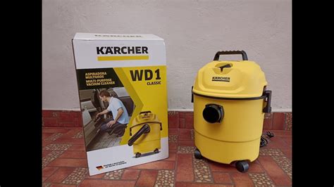 Aspiradora Karcher WD 1 Una de las aspiradoras más VENDIDAS YouTube