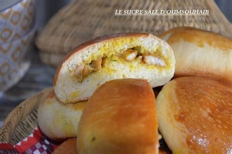 buns au poulet curry Le Sucré Salé d Oum Souhaib