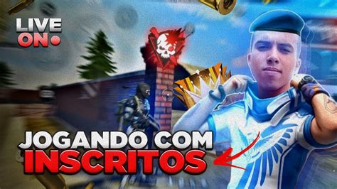 Live On Jogando Inscritos Br Rannk Kelzin Ff Free Fire Ao